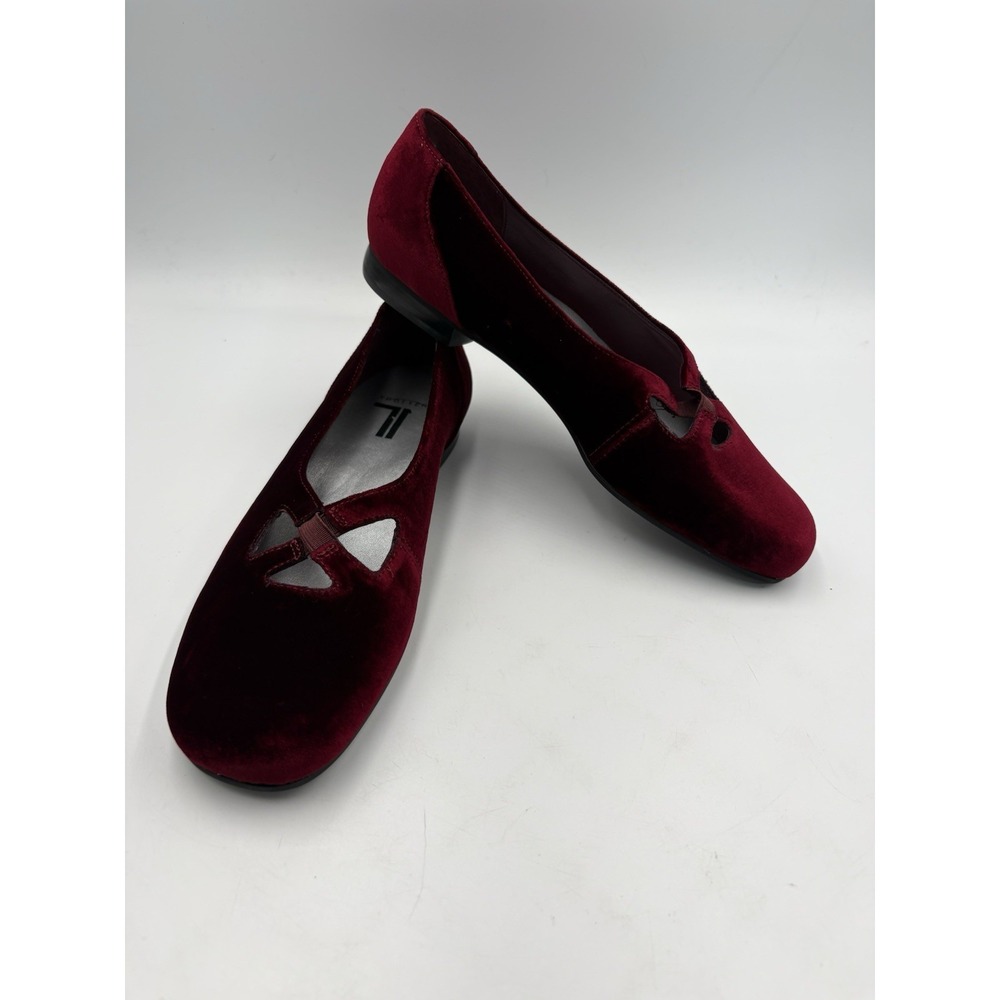 Trotters Maggie Ruby Velvet Women's US Size 7 M - Picture 6 of 16